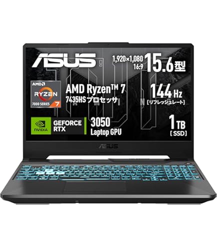 Amazon.co.jp: ASUS ゲーミングノートPC ASUS Gaming V16 V3607VM 16