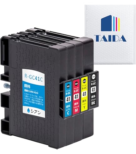Amazon.co.jp: RICOH 【4色セット】リコー SGカートリッジ GC41K, C,M