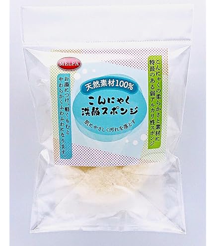 Amazon | まかないこすめ 凍りこんにゃくスポンジ(洗顔用) | まかない