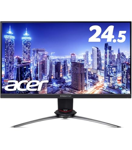 Amazon.co.jp: Acer Predator XB253Q GZbmiiprzx 24.5インチ FHD (1920