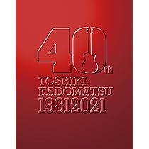Amazon.co.jp: TOSHIKI KADOMATSU 40th Anniversary Live (初回生産