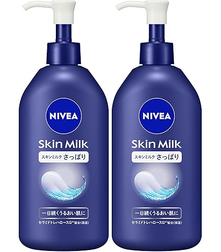 Amazon | 【花王】ニベア スキンミルク さっぱり 200g ×5個セット