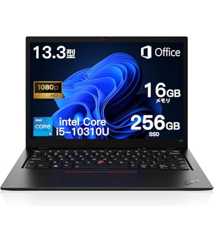 Amazon.co.jp: 【整備済み品】 ノートパソコン レノボ Thinkpad X13