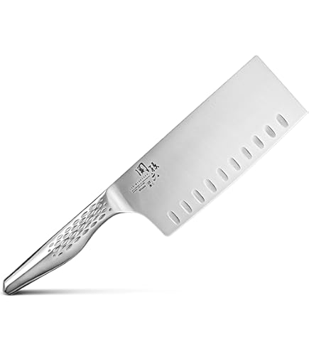 Amazon.co.jp: 杉本 中華庖丁 7号 4007 ハガネ(高炭素鋼) 割込式 日本