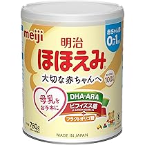 Amazon.co.jp: 明治ほほえみ 780g ×1缶 粉末 [0ヵ月~1歳頃の粉ミルク