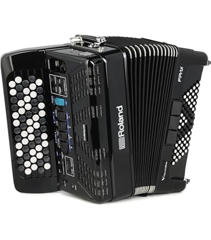 Amazon | ローランド Roland FR-4XB BK V-Accordion ブラック デジタル
