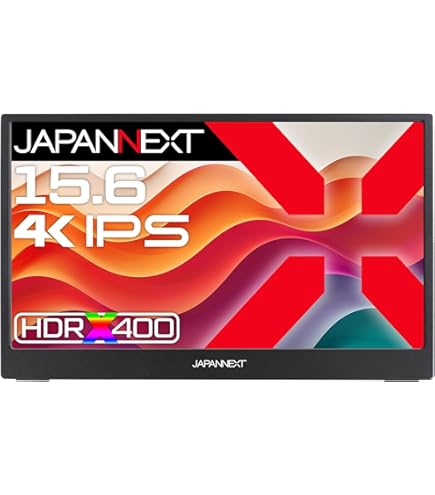 Amazon.co.jp: JAPANNEXT 15.6インチ モバイルモニター IPS パネル 4K