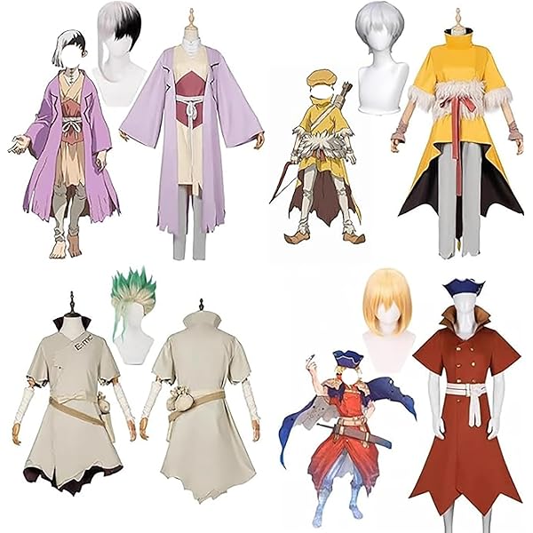 Amazon.co.jp: [Wo Wo 商贸] Dr.STONE ルリ コスプレ衣装 : ホビー