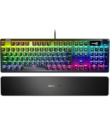 Amazon.co.jp: SteelSeries ゲーミングキーボード 青軸 有線 英語配列