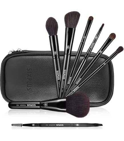 Amazon.co.jp: ゼニス 熊野化粧筆セット 筆の心 KFI-258KK 8本