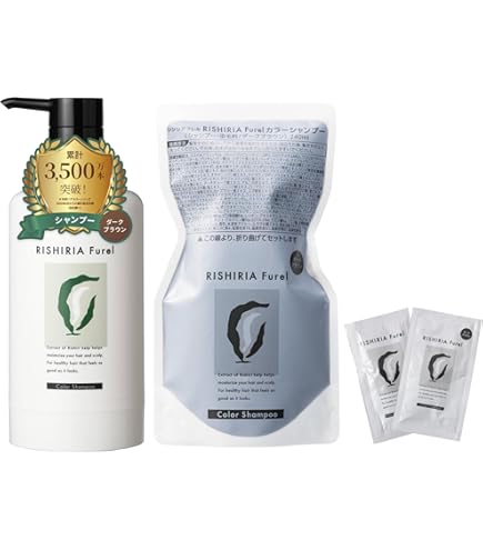 Amazon | リシリアフレル カラーシャンプー (ダークブラウン) 各240ml