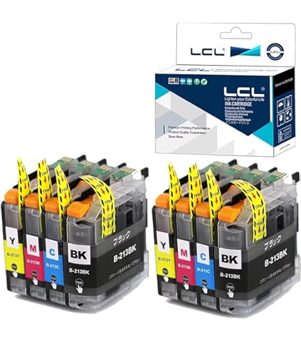 Amazon.co.jp: LC213 4色セット (LC213BK×1 LC213C×1 LC213M×1 LC213Y