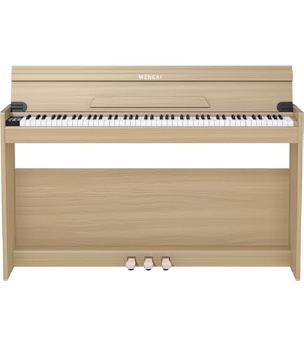 Amazon | KIMFBAY 電子ピアノ ハンマーアクション 88鍵盤 木製 電子