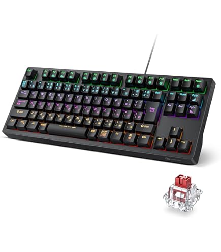 Amazon.co.jp: Vspo Gear 小森めと EDITION ゲーミングキーボード