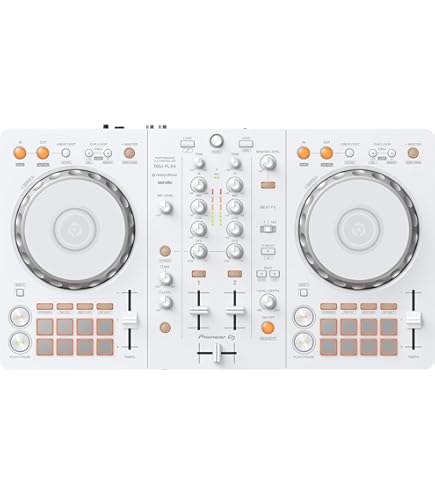 Amazon | パイオニア DJコントローラー DDJ-FLX4 W (ホワイト) + PC
