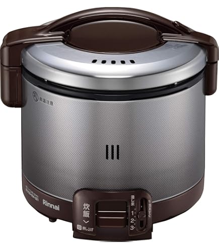 Amazon | リンナイ こがまる ガス炊飯器 5.5合炊き・ブラック・都市