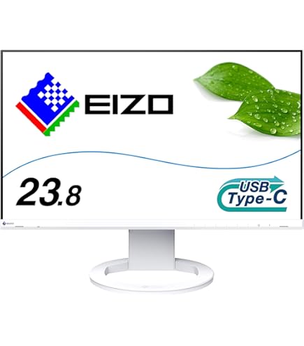 Amazon.co.jp: EIZO FlexScan 23.8インチ ディスプレイ モニター (フル