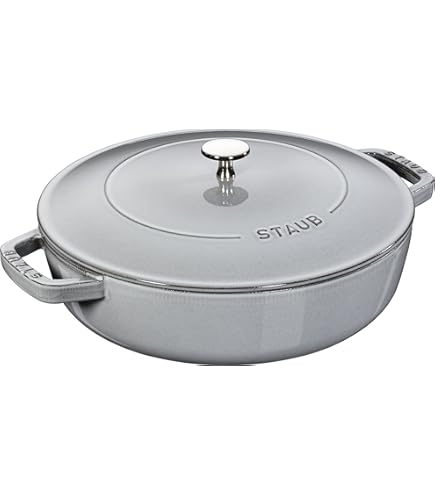Amazon.co.jp : staub ストウブ 「 ラウンド ホットプレート グレー