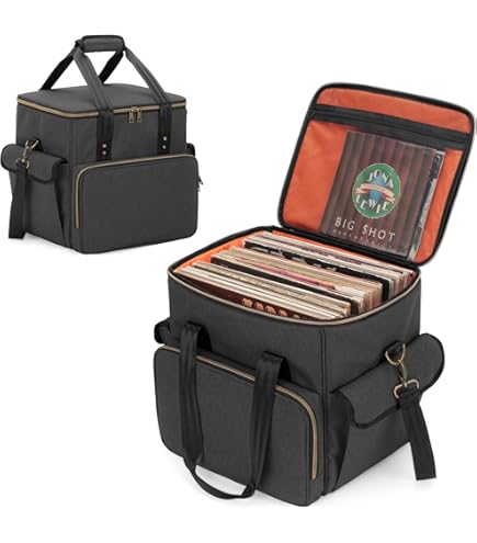 Amazon | CNB レコードケース LP用 収納枚数 約50枚 LPC-310 ブラック