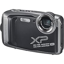 Amazon | 富士フイルム(FUJIFILM) 防水カメラ XP140 ダークシルバー FX
