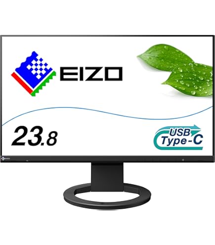 Amazon.co.jp: EIZO FlexScan 23.8インチ ディスプレイ モニター (フル