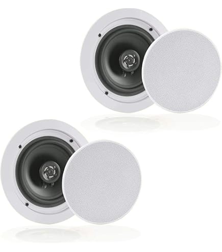 Amazon | TOA スピーカー（天井埋込型）防滴型3W PC-3WR | TOA(ティー