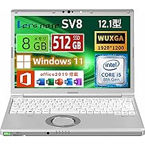 Amazon.co.jp: Refurbished Let's Note CF-SV8 Notebook PC