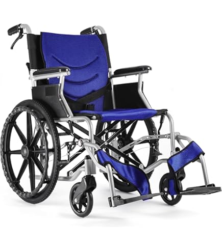 Amazon | ミキ BAL-12 ティルト&リクライニング介助型車いす ブルー(A