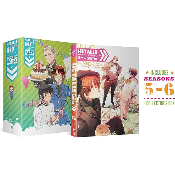 Amazon.co.jp: ヘタリア Axis Powers DVD-BOX (全52話収録) 北米版