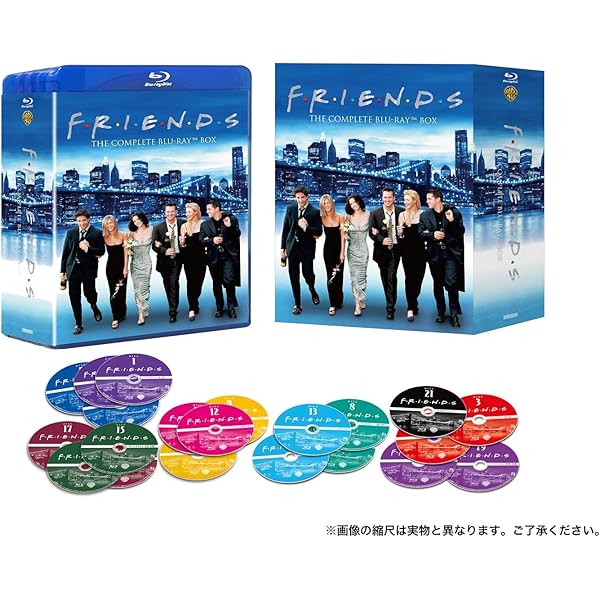 Amazon.co.jp: フレンズ シーズン1-10 全巻Blu-rayプレミアムBOX (21枚