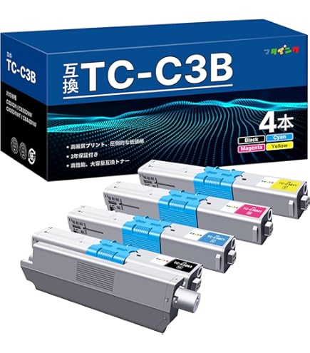 Amazon | TC-C3BK1 ブラック リサイクル トナー カートリッジ | ノー