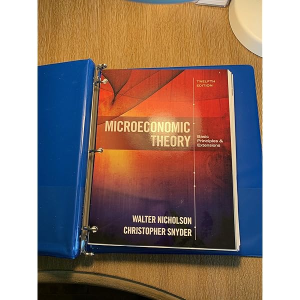 Amazon | Microeconomic Theory | Nicholson, Walter, Snyder