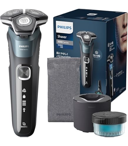 Amazon | PHILIPS S5889/60 メタリックターコイズブルー 5000シリーズ