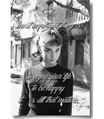 Amazon.co.jp: オードリーヘップバーン 約90cm×60cm レア シルクのよう