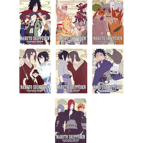 Amazon.co.jp: NARUTO 疾風伝 風影奪還の章 全8巻セット [レンタル落ち