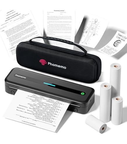 Amazon.co.jp: InkWon A41 モバイルプリンター A4対応 インクレス