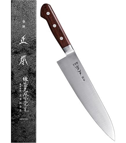Amazon｜正本総本店 最高級炭素鋼 牛刀 24cm ブレード:炭素鋼