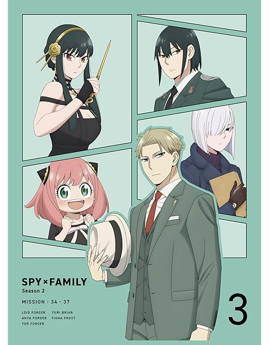 Amazon.co.jp | 【Blu-ray】SPY×FAMILY 初回生産限定版 全6巻セット