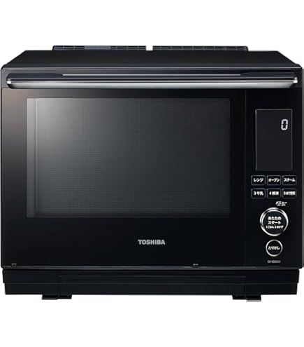 Amazon.co.jp: 東芝 簡易スチームオーブンレンジ 26L グランホワイト