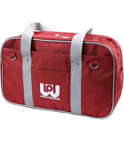 Amazon.co.jp: ワッぺ 赤 ワールドペガサス スクールバック スクバ