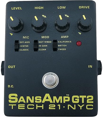 Amazon.co.jp: tech21 / SANSAMP TRI-OD [ギター用プリアンプ] : 楽器