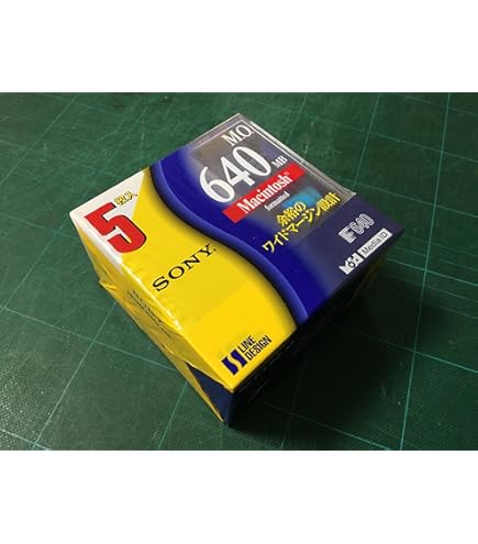 Amazon.co.jp: SONY 3.5型MOディスク 5枚 640MB Windowsフォーマット