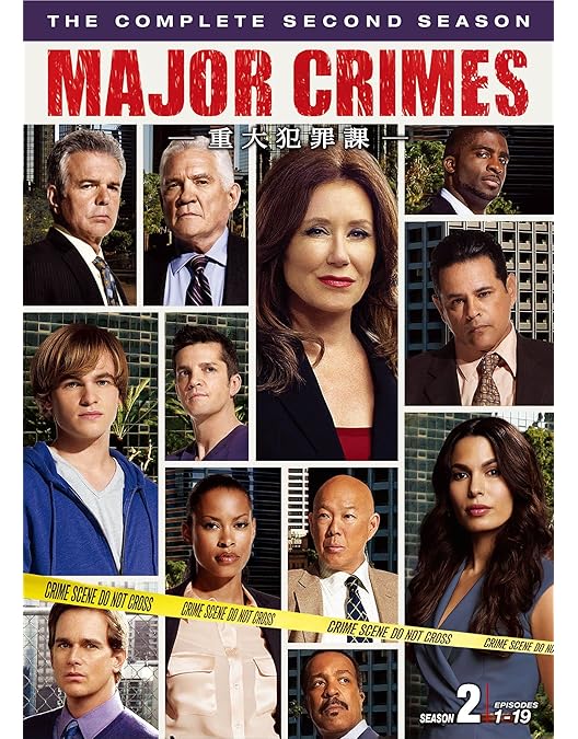 Amazon.co.jp: MAJOR CRIMES ~重大犯罪課 2ndシーズン 前半セット(1~12