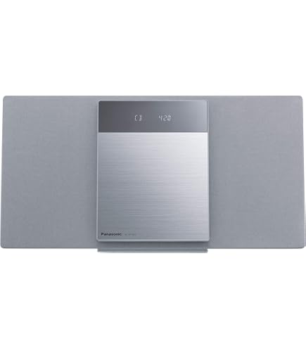 Amazon.co.jp: Panasonic コンパクトステレオシステム シルバー SC