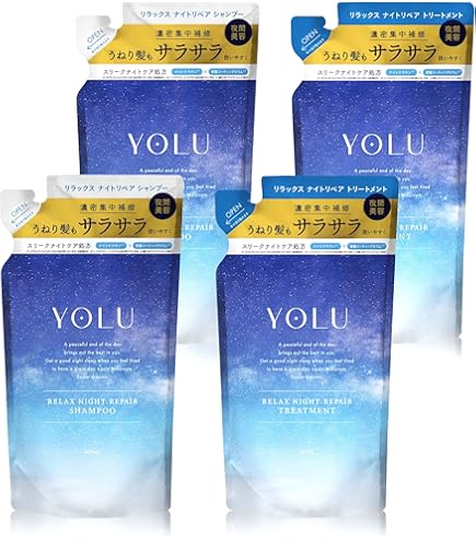 Amazon | [WEB限定] YOLU ヨル | シャンプー トリートメント セット 大