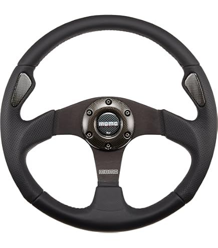 Amazon.co.jp: MOMO(モモ) ステアリング ネロ 35パイ BK/スエード N-2