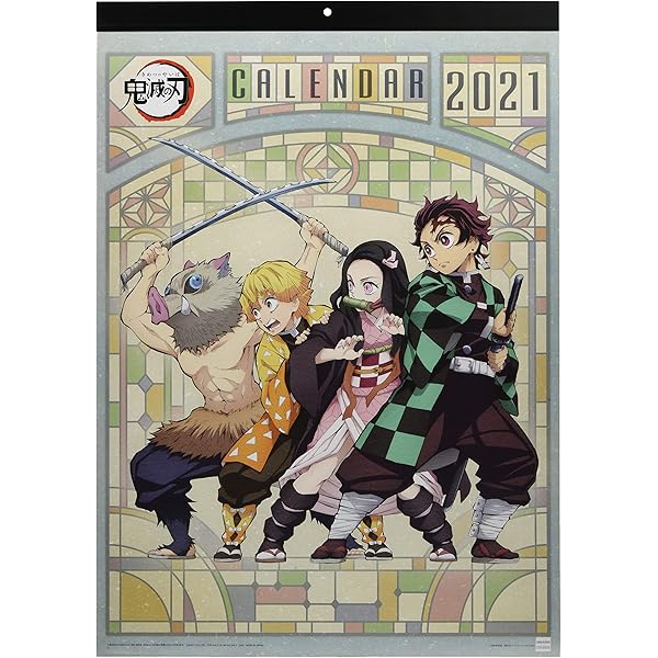 鬼滅の刃』 コミックカレンダー2021 特製缶入り 日めくりカレンダー