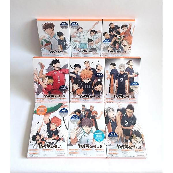 Amazon.co.jp: 【Blu-ray】ハイキュー!! 初回生産限定版 全9巻セット