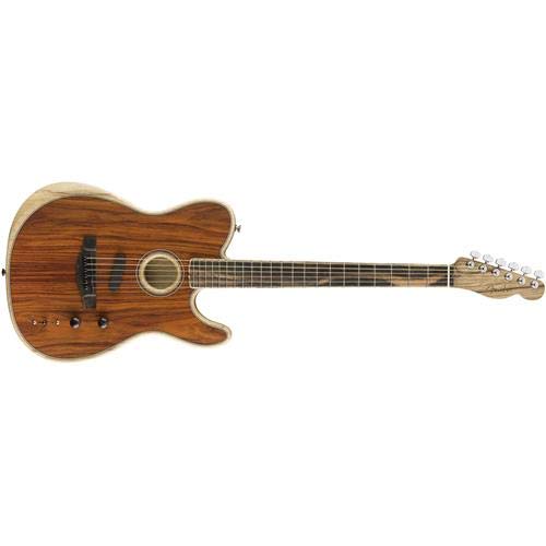 Fender American Acoustasonic Exotic Cocobolo Telecaster Acoustic