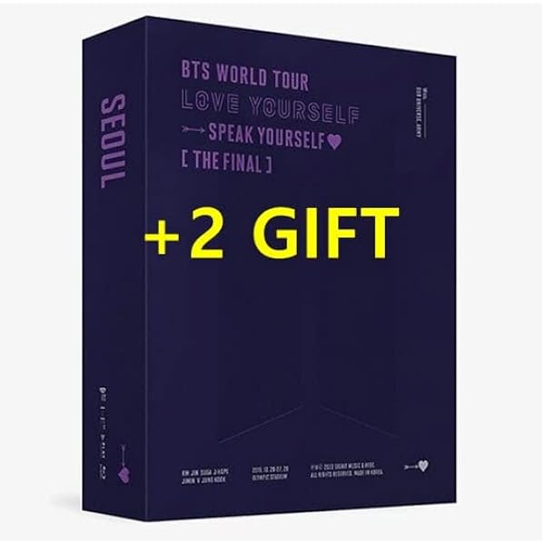 BTS - BTS WORLD TOUR LOVE YOURSELF SPEAK YOURSELF THE FINAL [ BLU